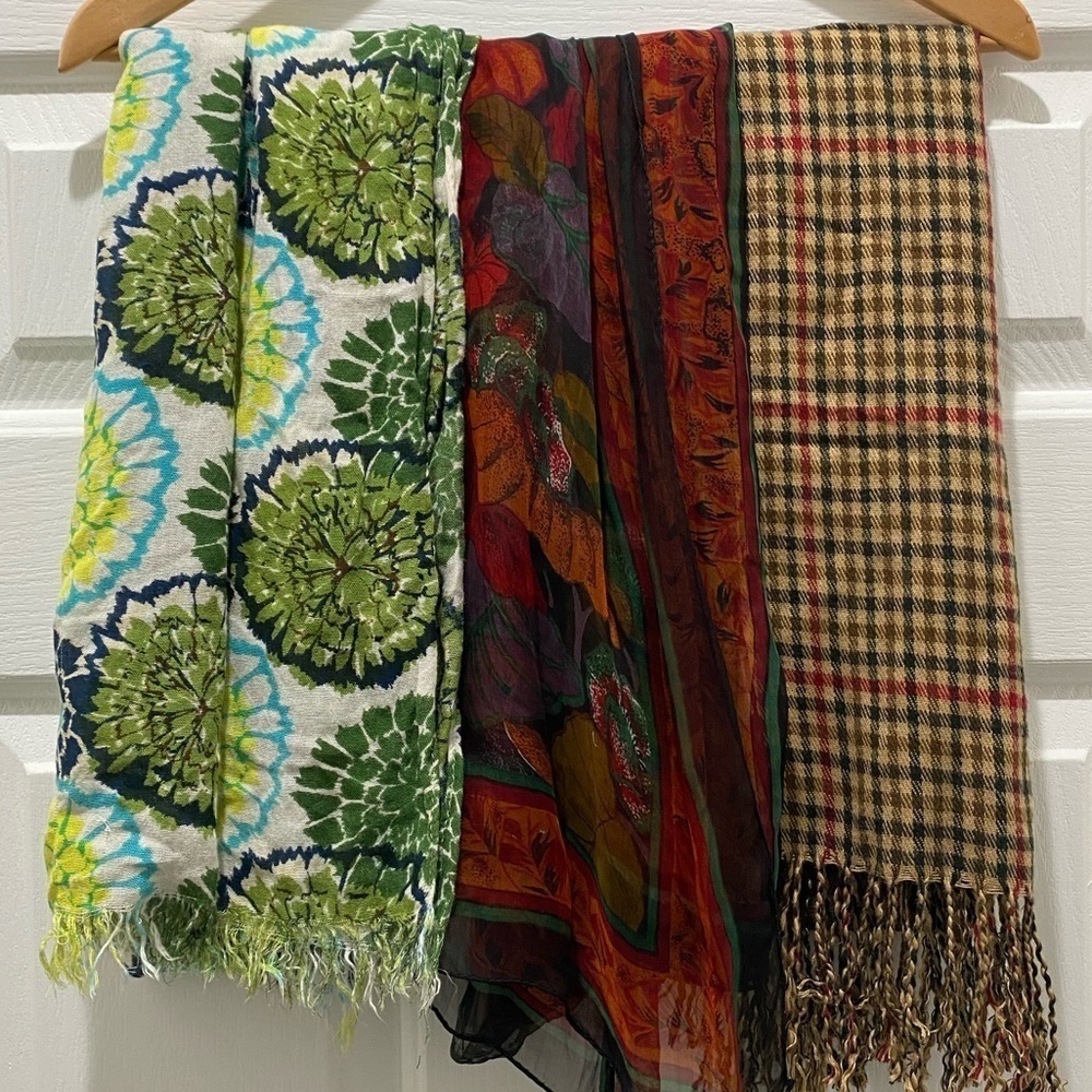 Scarf, Lot of Three